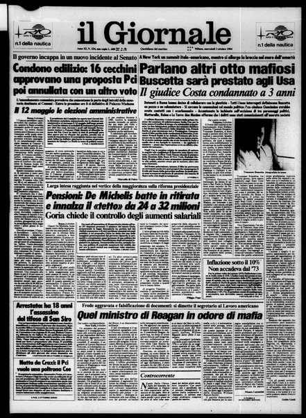 Il giornale : quotidiano del mattino